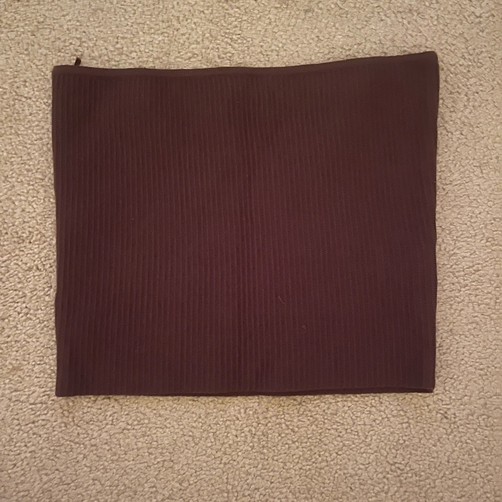 Brown tube top from Pacsun